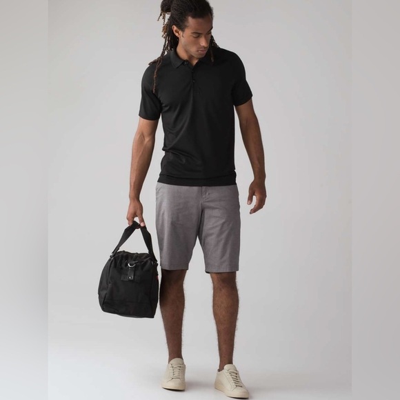 Lululemon The Works Short 11" Quick Oxford Cable / Dark Ash Size 36 - Picture 1 of 14